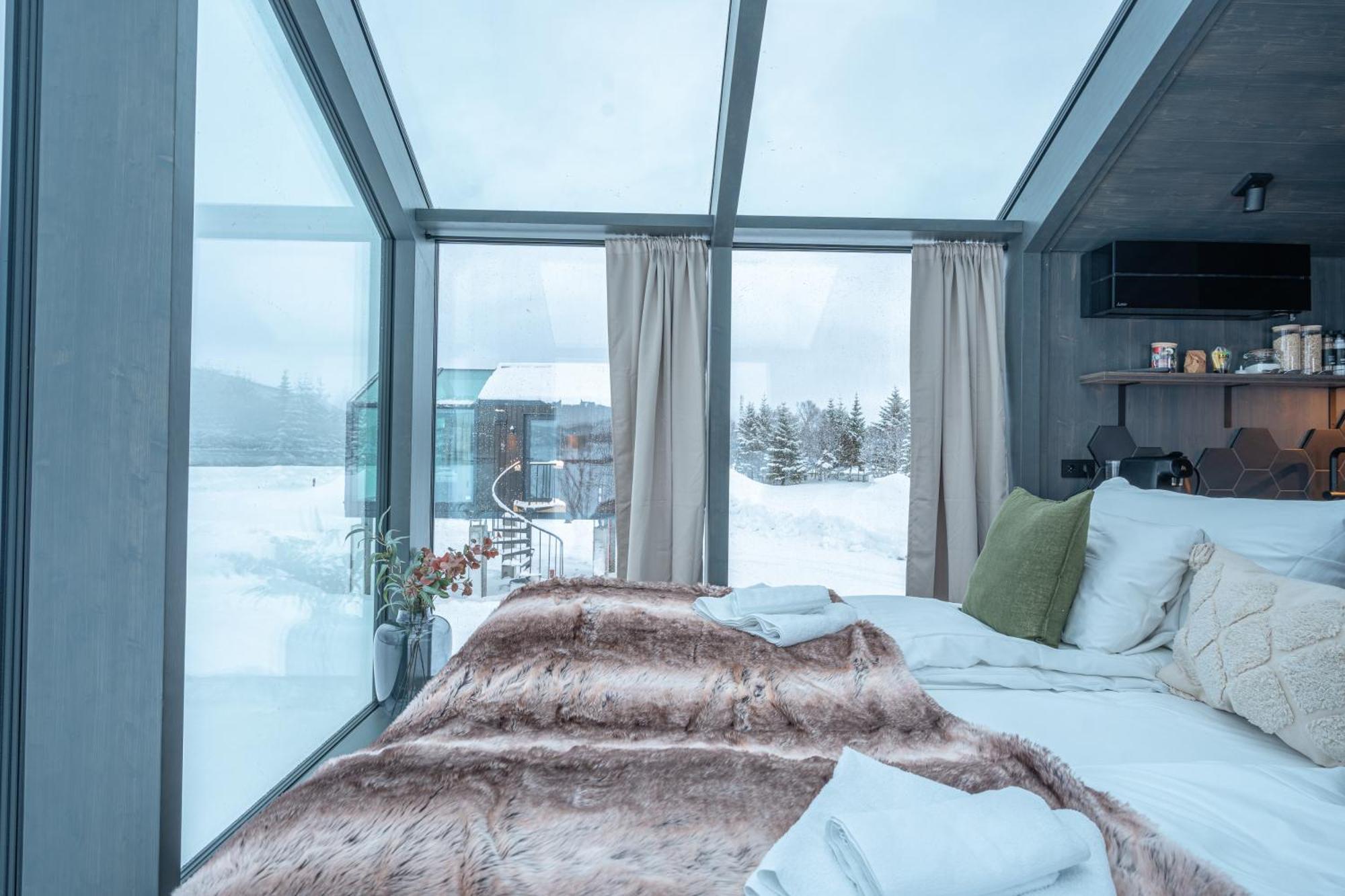 Aera - Glass Cabins Tromso Ngoại thất bức ảnh