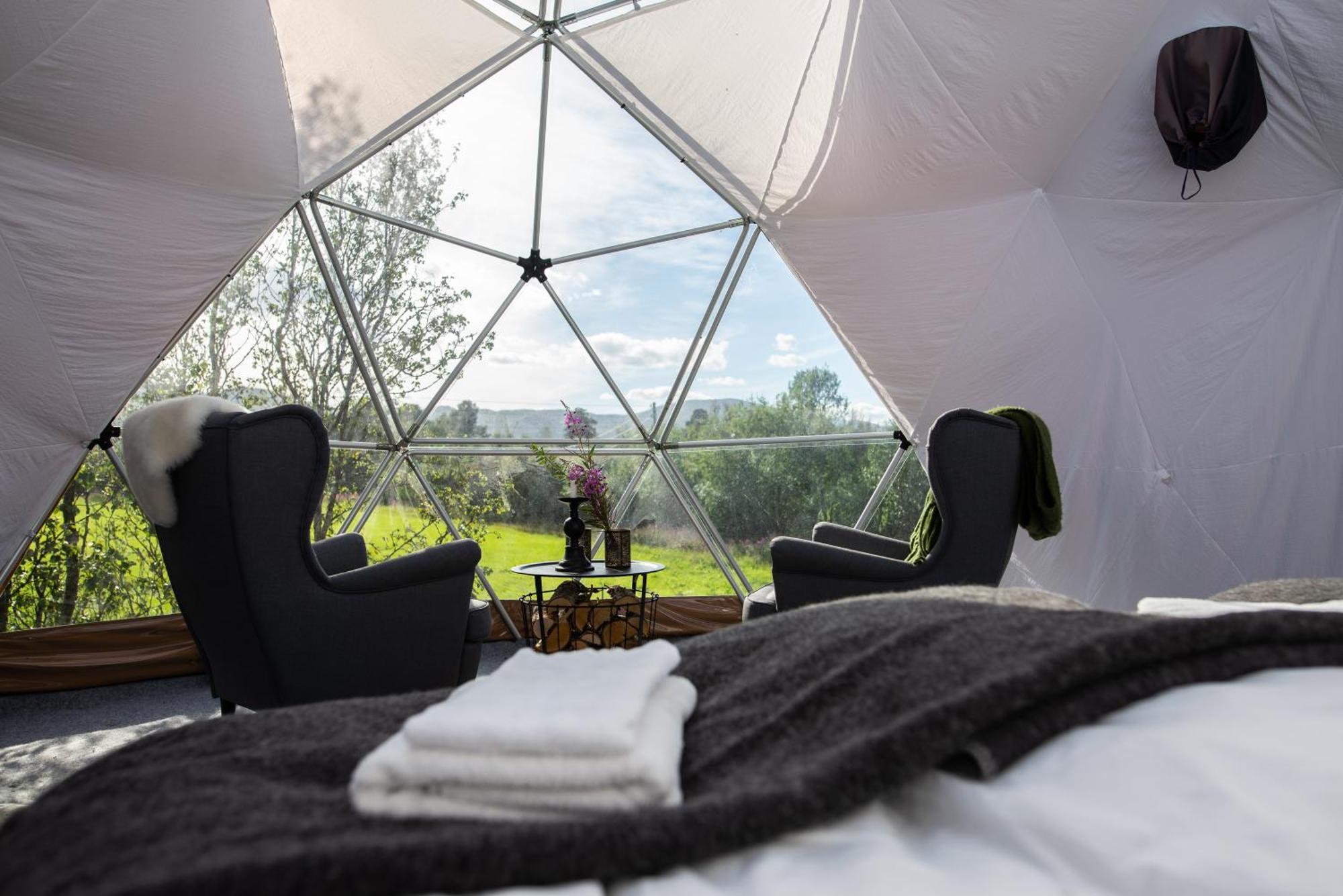 Aera - Glass Cabins Tromso Ngoại thất bức ảnh